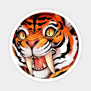 Drip Tiger Magnet